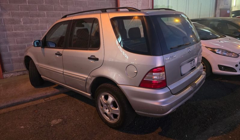 Mercedes ML 270CDI lleno